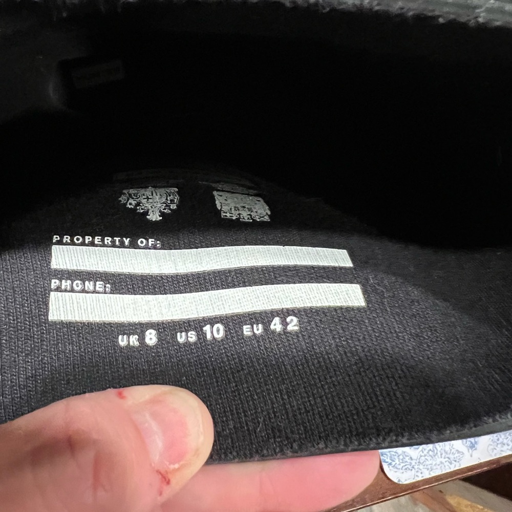 Black Hunter rain boots size 10